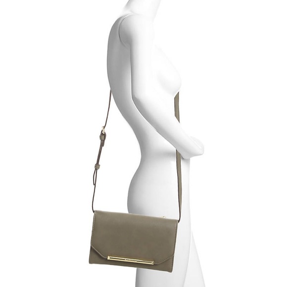 Enzo Angiolini Olive Green Crossbody Clutch - Picture 3 of 7